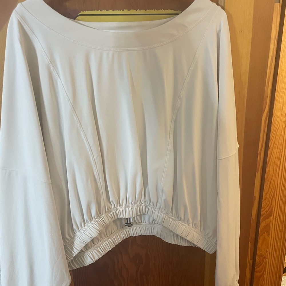 Workout jacket crop